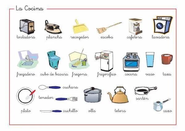 Cosas en la cocina | tareas domesticas | Pinterest