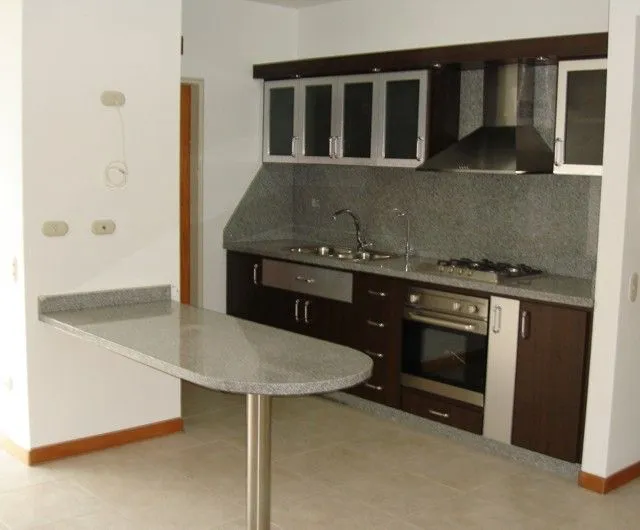 Cocinas empotradas pequeñas en cemento - Imagui