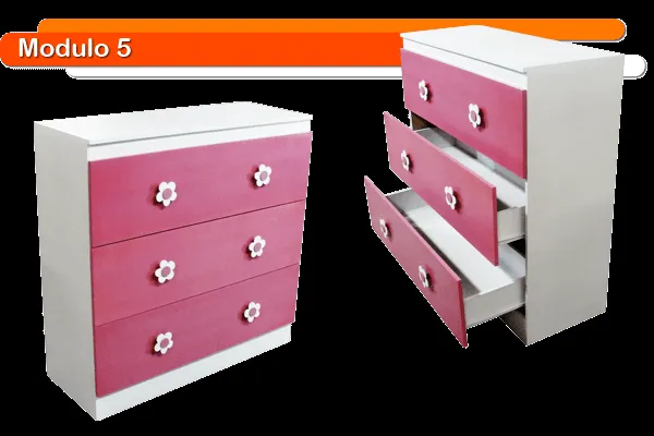Coco Kinki: Muebles decorados para niña