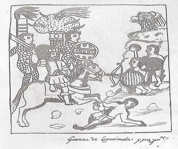 Codigofagia en los textos visuales de la descripción de la ciudad y  provincia de Tlaxcala (1584)