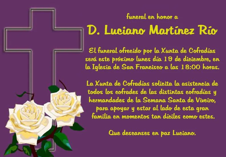 Cofrades de Viveiro: La Xunta de Cofradías de la Semana Santa de ... Cofrades de Viveiro: La Xunta de Cofradías de la Semana Santa de ...