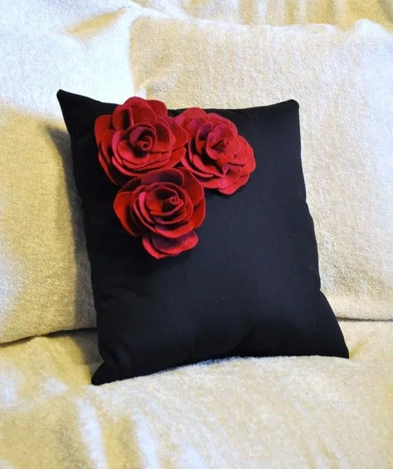 cojines on Pinterest | Ring Bearer Pillows, Flower Pillow and Feltro
