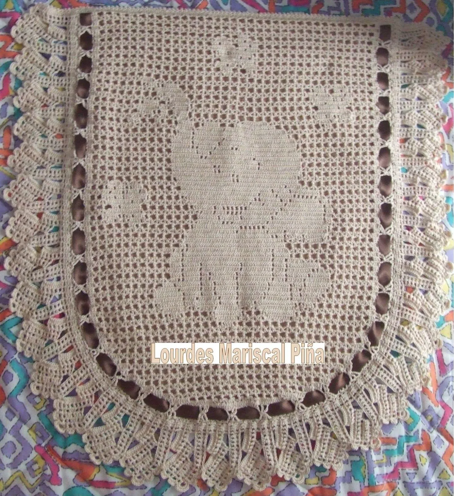 Colchas para carritos de bebé en crochet - Imagui