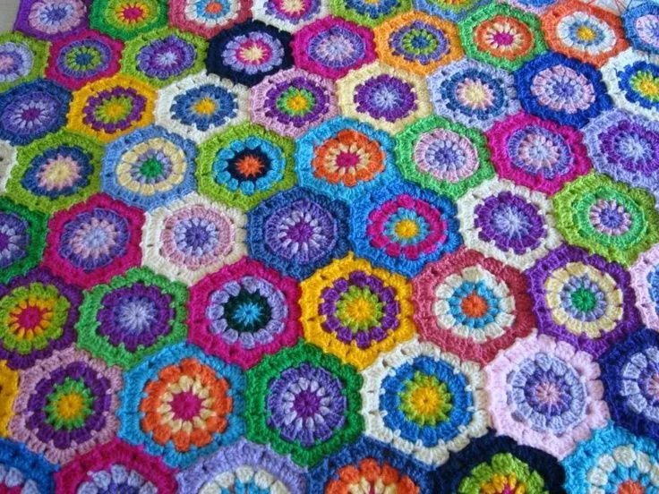 colchas tejida con pastillas | crochet | Pinterest