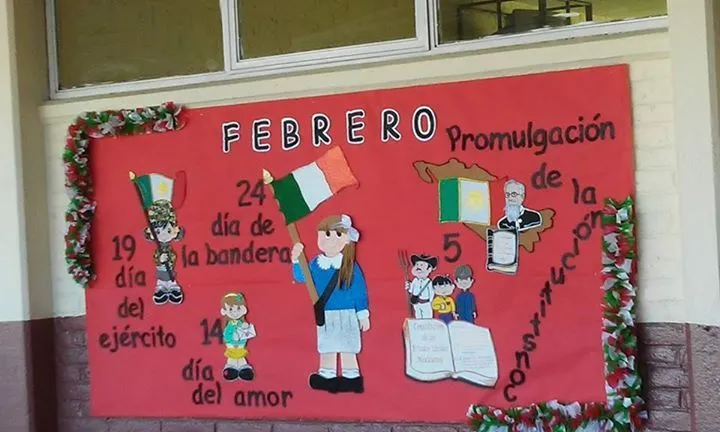 Periodico mural febrero para preescolar - Imagui