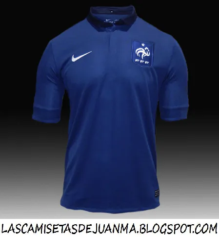 Mi colección de camisetas de fútbol: Camiseta Selección Francia ...