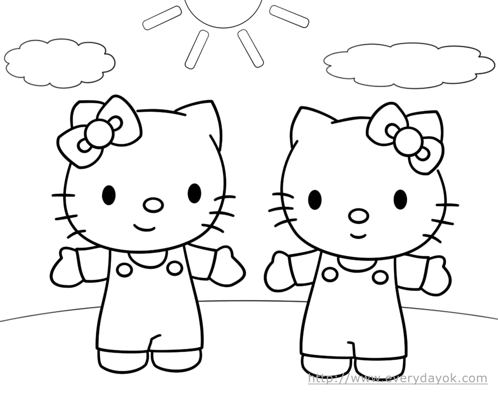 Mi colección de dibujos: ? Hello Kitty ?