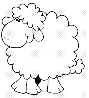 Dibujos de ovejas en color - Imagui