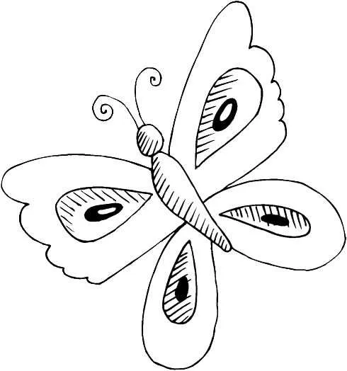 Mi colección de dibujos: ♥ Lindas mariposas para colorear