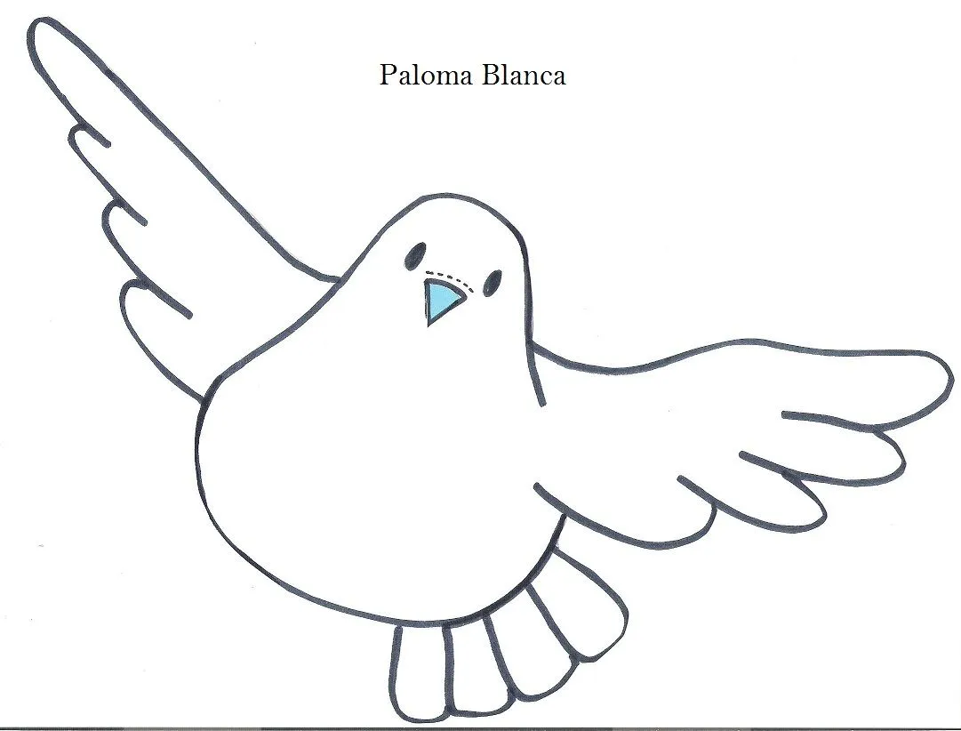 Mi colección de dibujos: Palomas para comunión