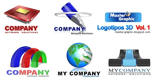 Colección de Logotipos 3D en PSD - Vol.1 | Diseño, ilustraciones ... Colección de Logotipos 3D en PSD - Vol.1 | Diseño, ilustraciones ...