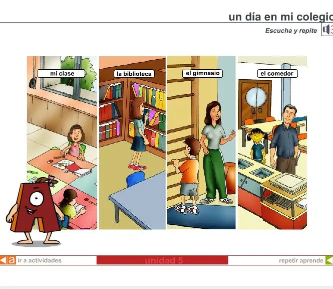 Un día en mi colegio | Recurso educativo 40172 - Tiching Un día en mi colegio | Recurso educativo 40172 - Tiching