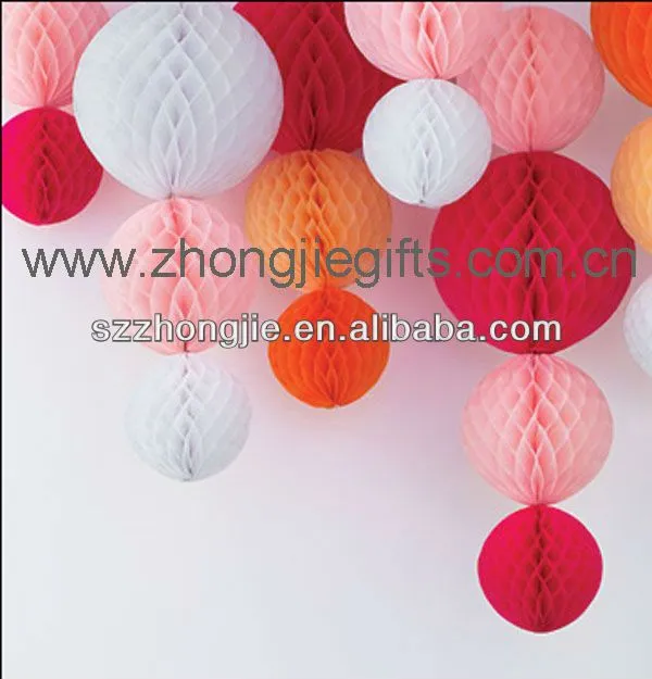 Colgantes bolas decorativas de papel-Artesanía Papel ...