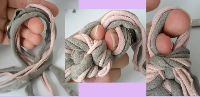 Collar tejido con los dedos | El blog de trapillo.com