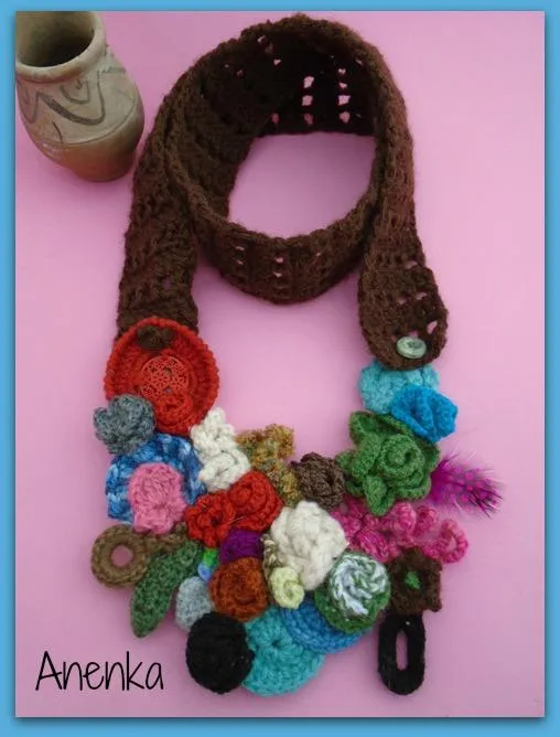 collares de flores en crochet | facilisimo.com