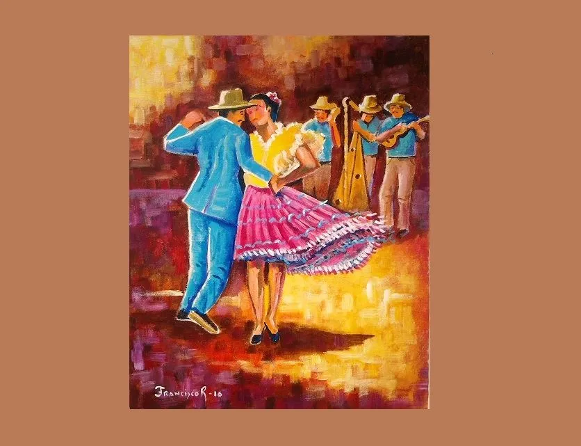 El color de los andes: El baile del Joropo.