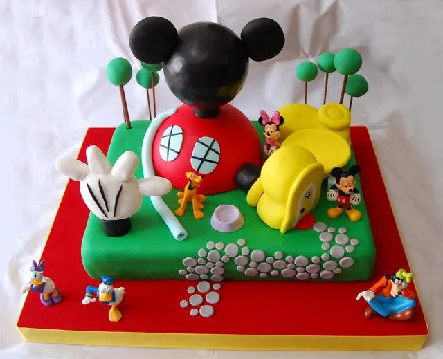 Tortas de casa de Mickey Mouse - Imagui