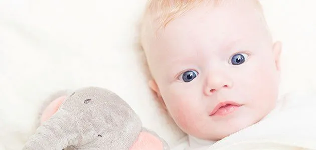 El color de ojos del bebé