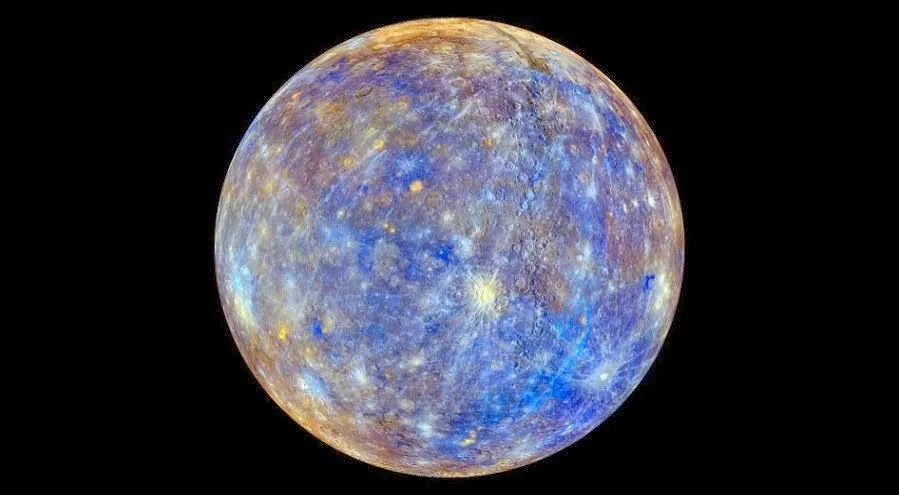 Color del planeta Mercurio | Astronomia