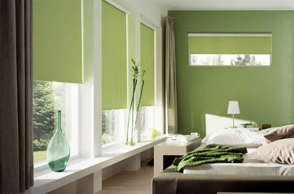 El color verde en interiores - Casa y Color