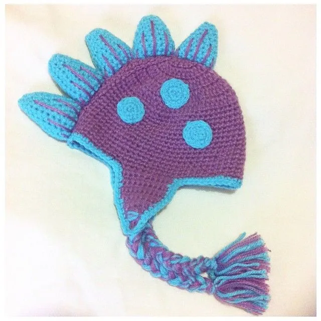 Colorbits! — Viking hat #colorbits #crochet #crocheting #gorro...