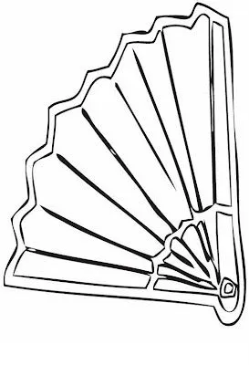 COLOREA TUS DIBUJOS: Abanicos para colorear y pintar COLOREA TUS DIBUJOS: Abanicos para colorear y pintar