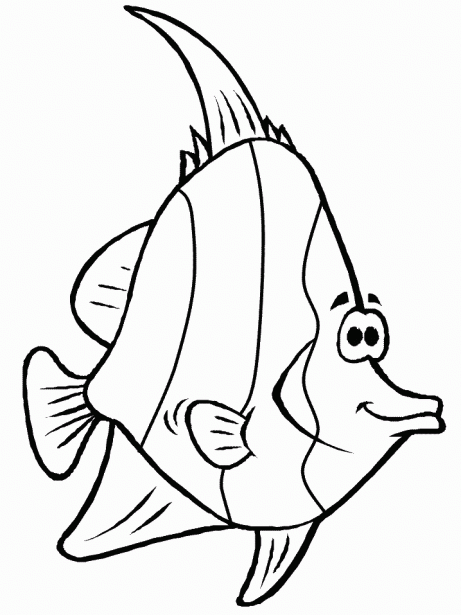 COLOREA TUS DIBUJOS: Dibujos de peces para colorear