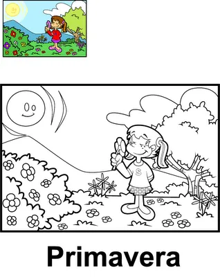 COLOREA TUS DIBUJOS: Estaciones del año para colorear COLOREA TUS DIBUJOS: Estaciones del año para colorear