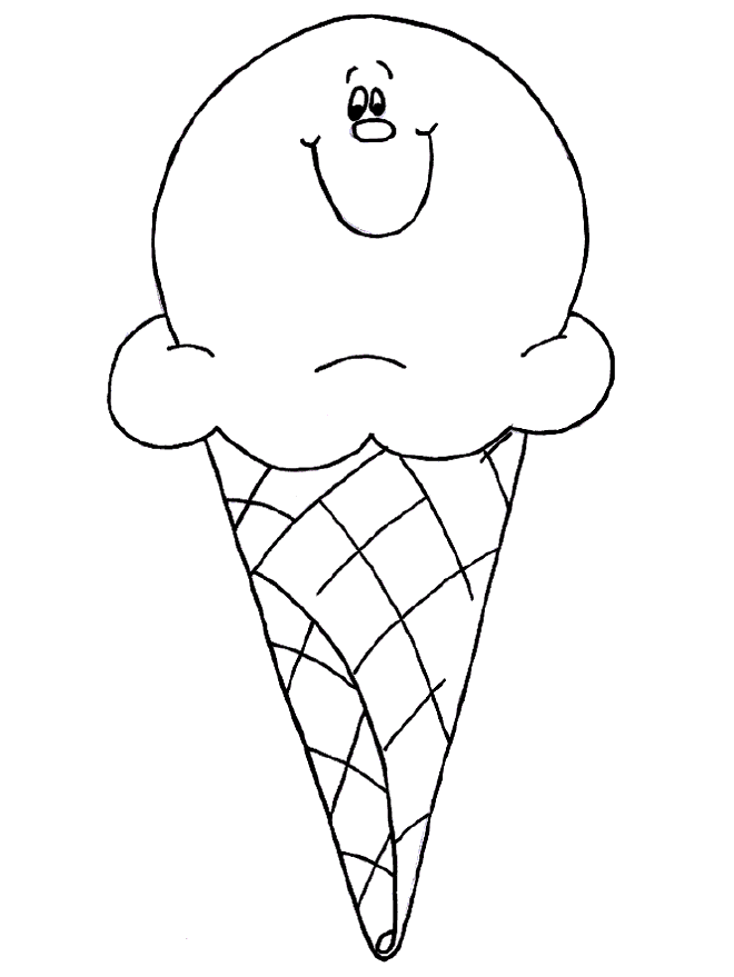COLOREA TUS DIBUJOS: helados para colorear