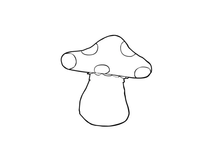 Dibujos de hongos para colorear - Imagui