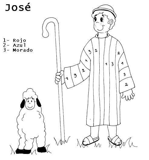 La túnica de José (Génesis 37:3) | parvulines