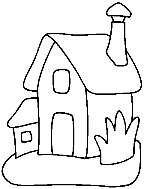 Dibujos de casitas infantiles - Imagui