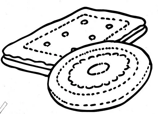 Dibujos de comida chatarra para colorear - Imagui