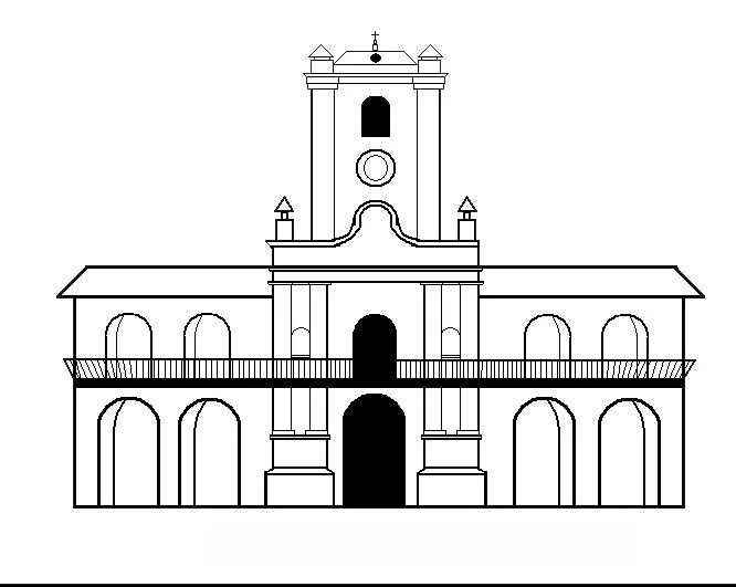 Colorear dibujos del Cabildo de Argentina | pintar y jugar ... Colorear dibujos del Cabildo de Argentina | pintar y jugar ...