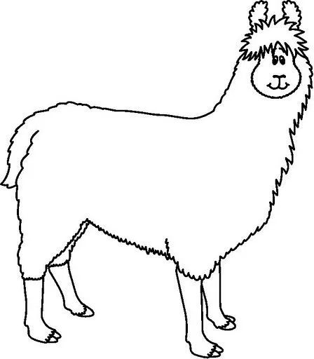COLOREAR DIBUJOS DE LLAMAS | Dibujos para colorear COLOREAR DIBUJOS DE LLAMAS | Dibujos para colorear