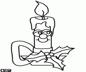 Dibujos para colorear de Velas navideñas , dibujos para imprimir ... Dibujos para colorear de Velas navideñas , dibujos para imprimir ...