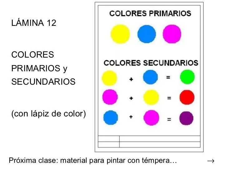 Los colores primarios para niños para colorear - Imagui