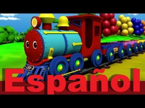 El tren de colores | LittleBabyBum Canciones infantiles HD 3D ...