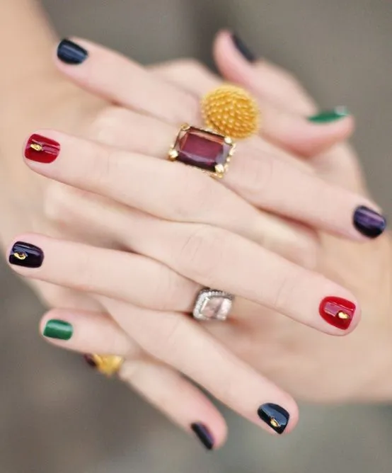 diferentes colores uñas | fashionbunnylove