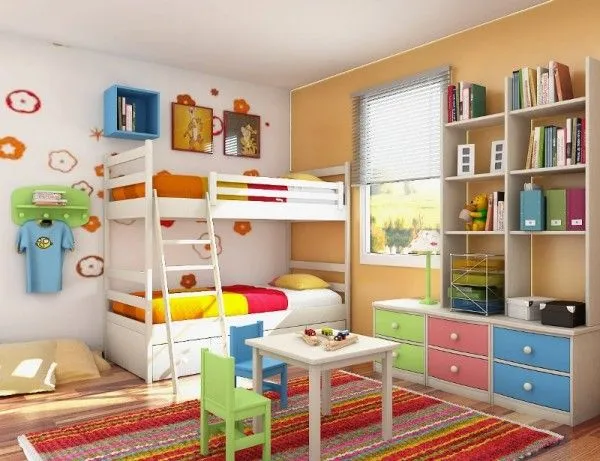 Colores unisex para cuartos infantiles - Casa y Color