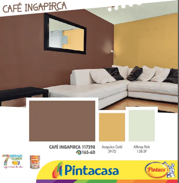 PintaCasa on Twitter: "Café Ingapirca. Ideal para ambientes ...