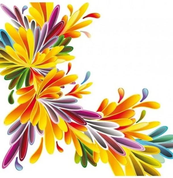 Coloridas flores de verano resumen de antecedentes | Descargar ...