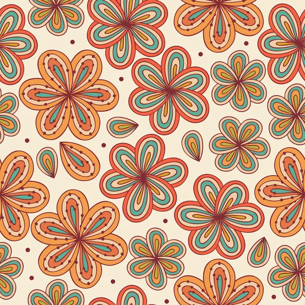coloridos patrones florales sin fisuras. textura de la tela de ...