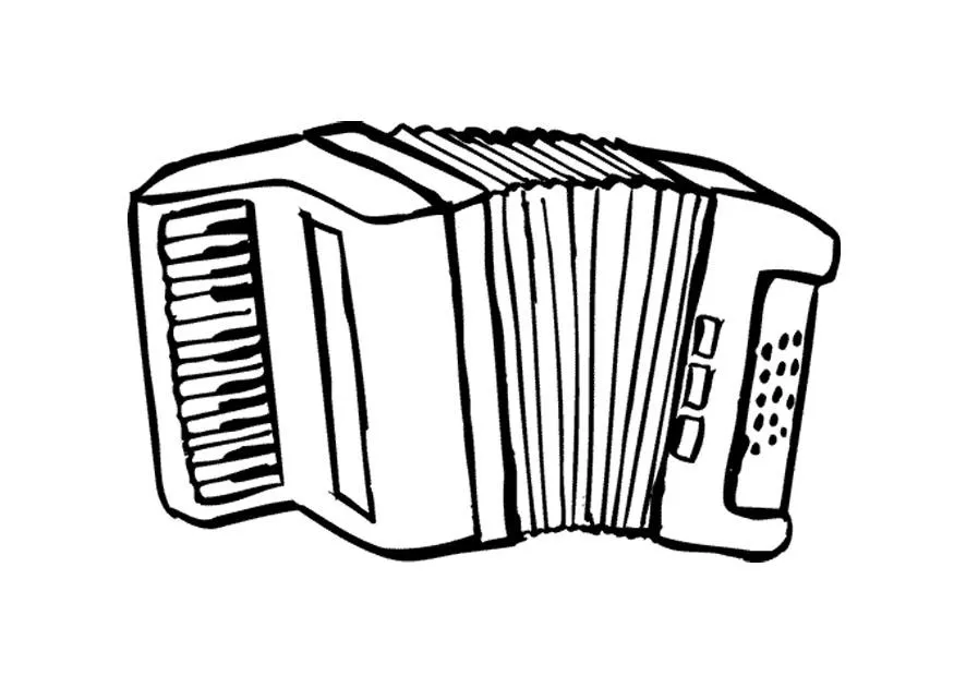 Coloring Page accordion - free printable coloring pages - Img 9579