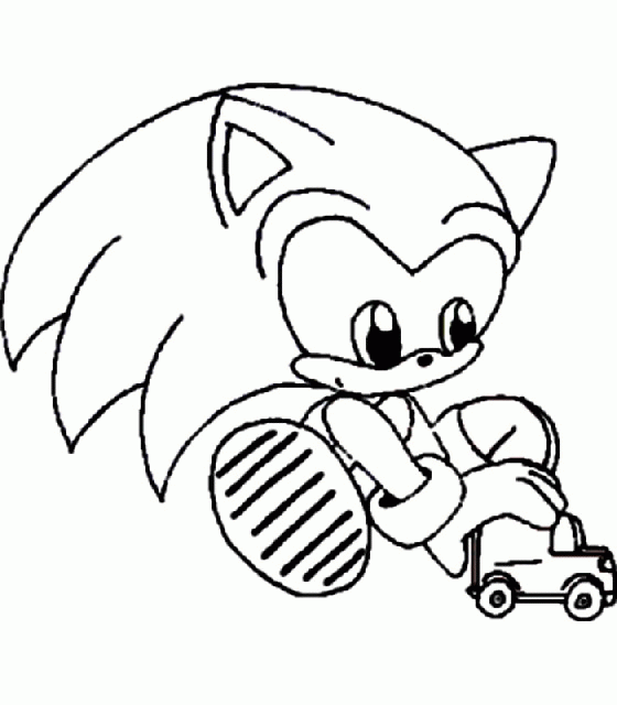 Coloring Page - Sonic coloring pages 15