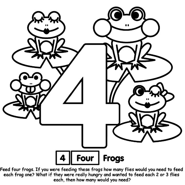 Coloring Pages For Numbers | Top Coloring Pages