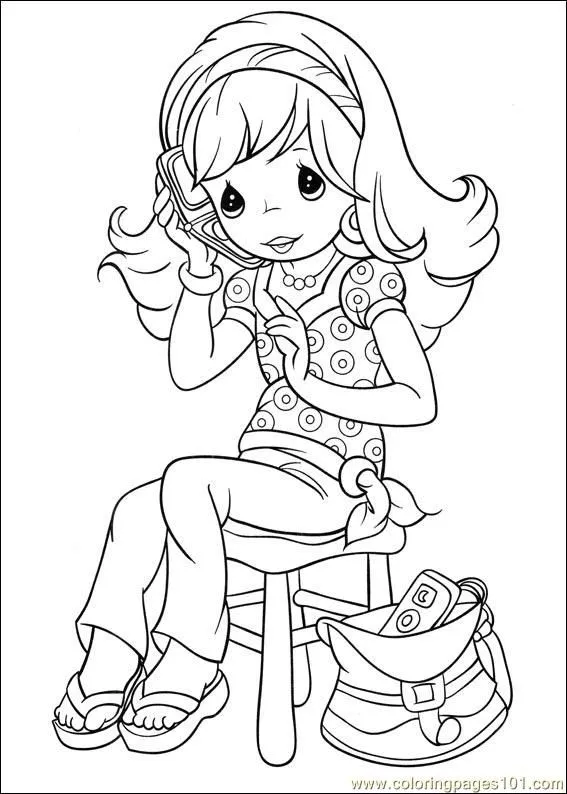 Free coloring pages Precious Moments - Imagui