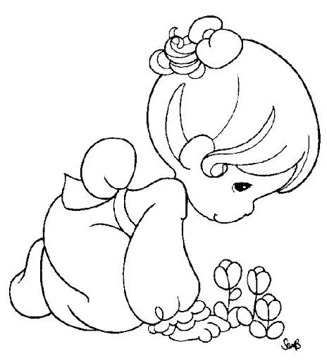 Coloring pages » Precious Moments Collectors Items