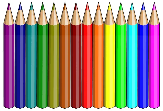 coloring pencils - http://www.wpclipart.com/art/artist_supplies ...