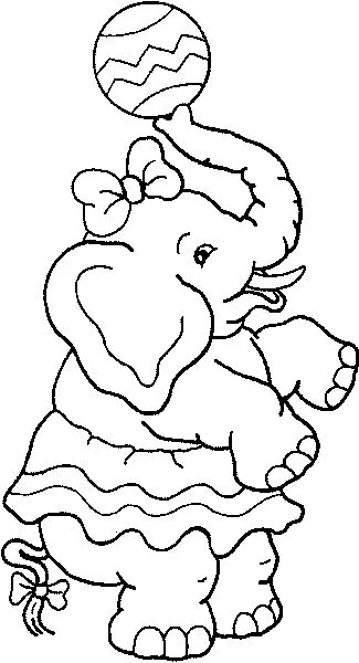 COLORIR DESENHOS: Elefante para colorir, desenhos infantil para ...